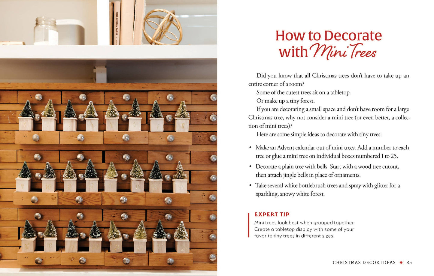 10-Minute Decorating Ideas for a Cozy Christmas: Hardcover / English