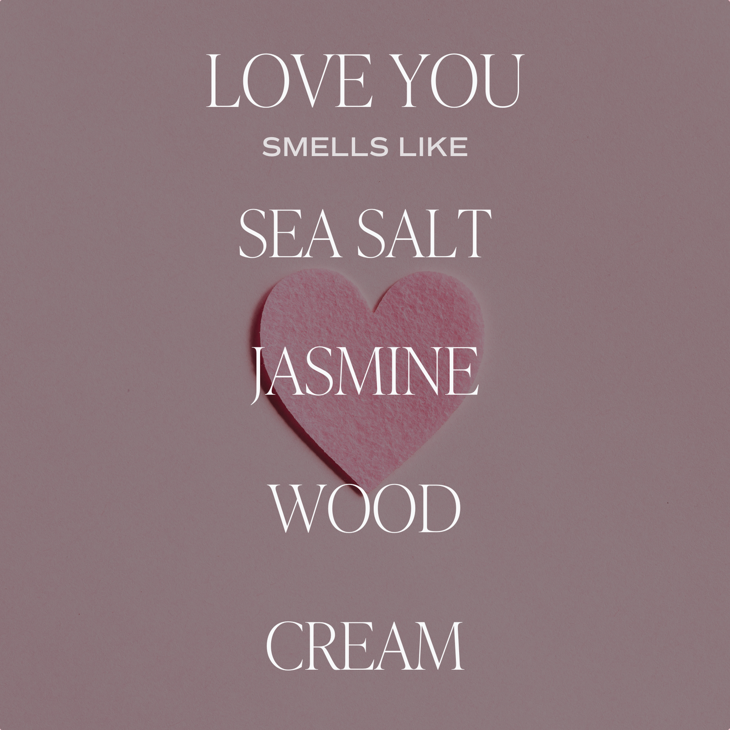 Love You 9 oz Soy Candle