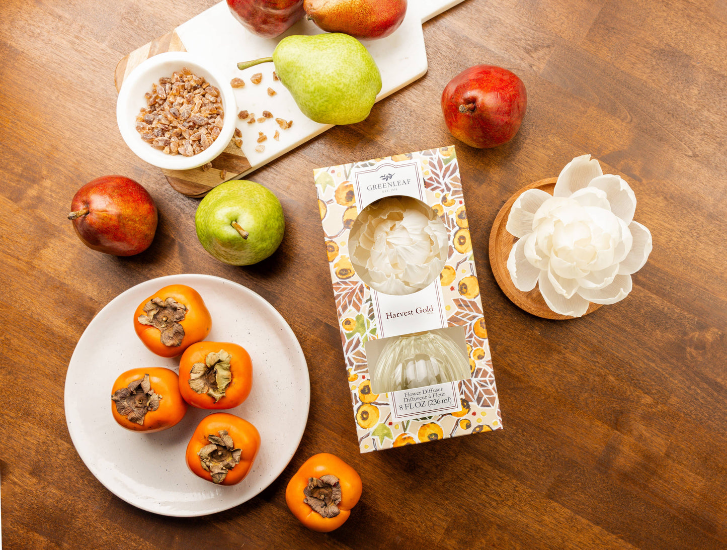 Harvest Gold Flower Diffuser | Fall Scent