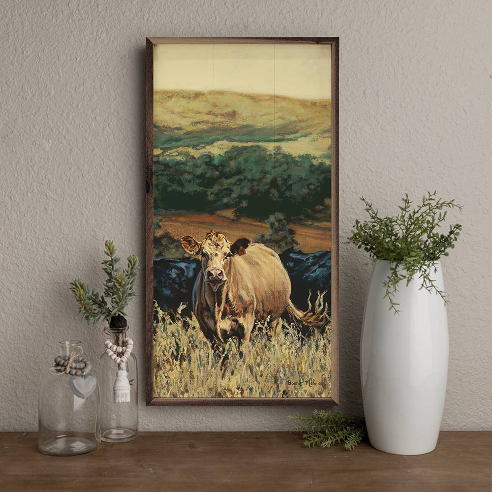 Golden Girl by Bonnie Mohr: 18 x 36 x 1.5