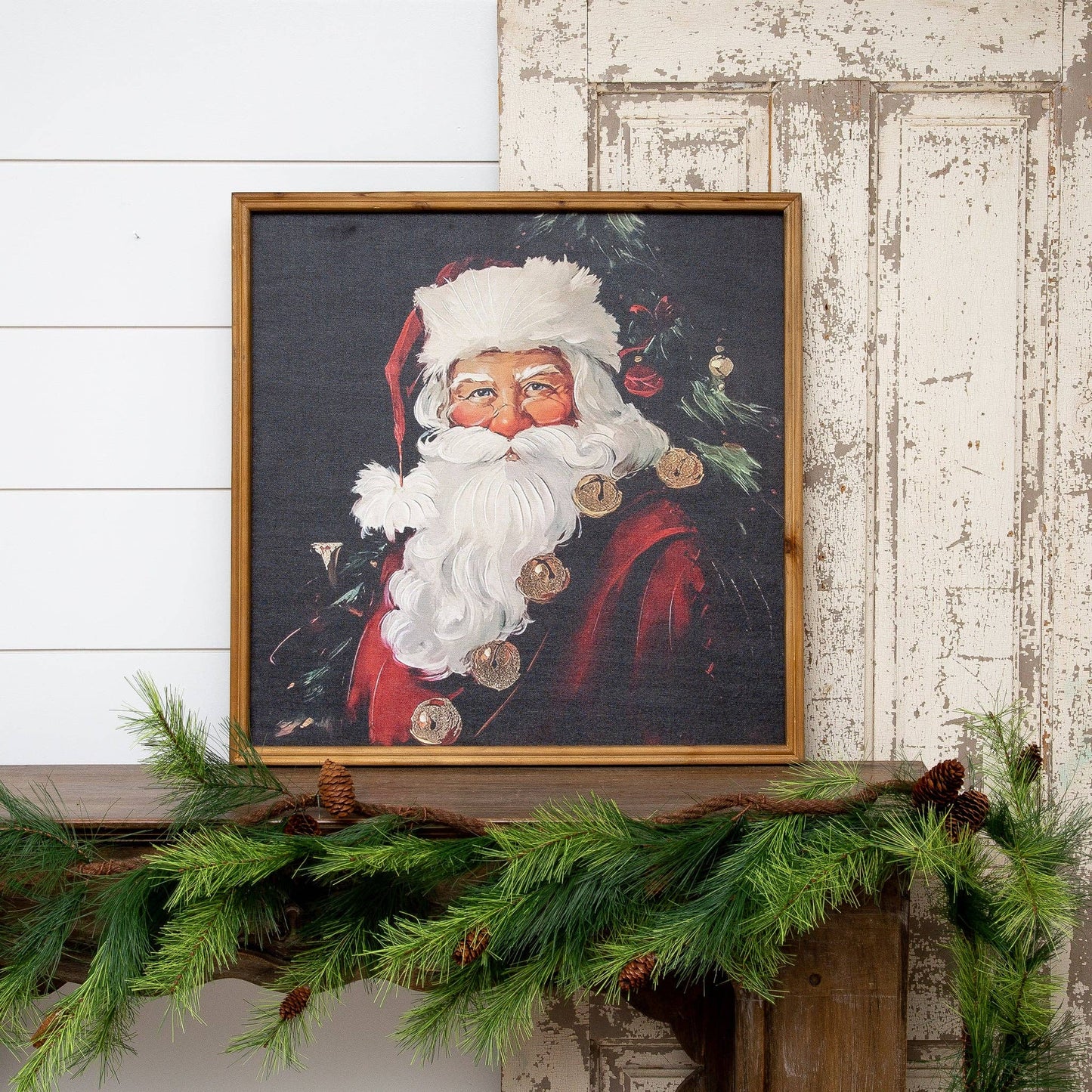 Wall Hanging - Classic Santa Portrait
