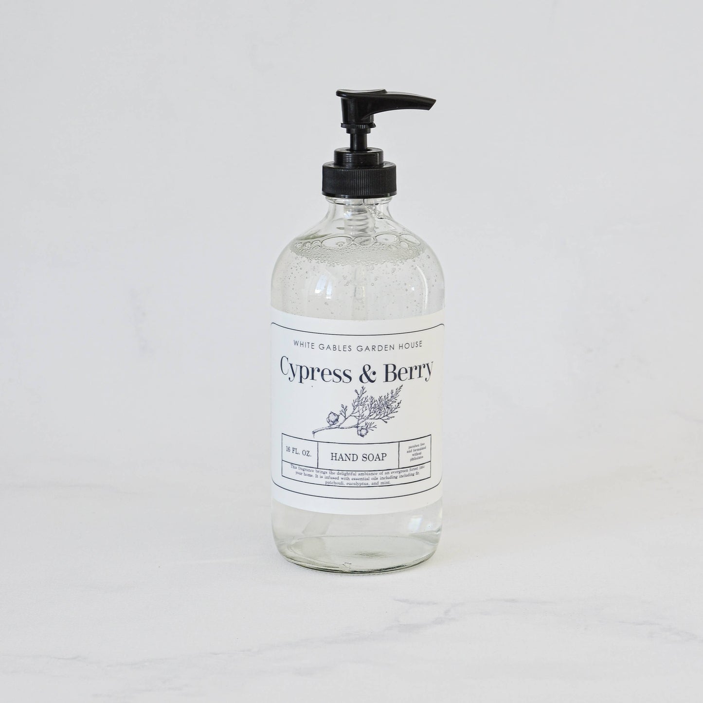 Cypress & Berry Liquid Hand Soap 16 oz. | Made In USA