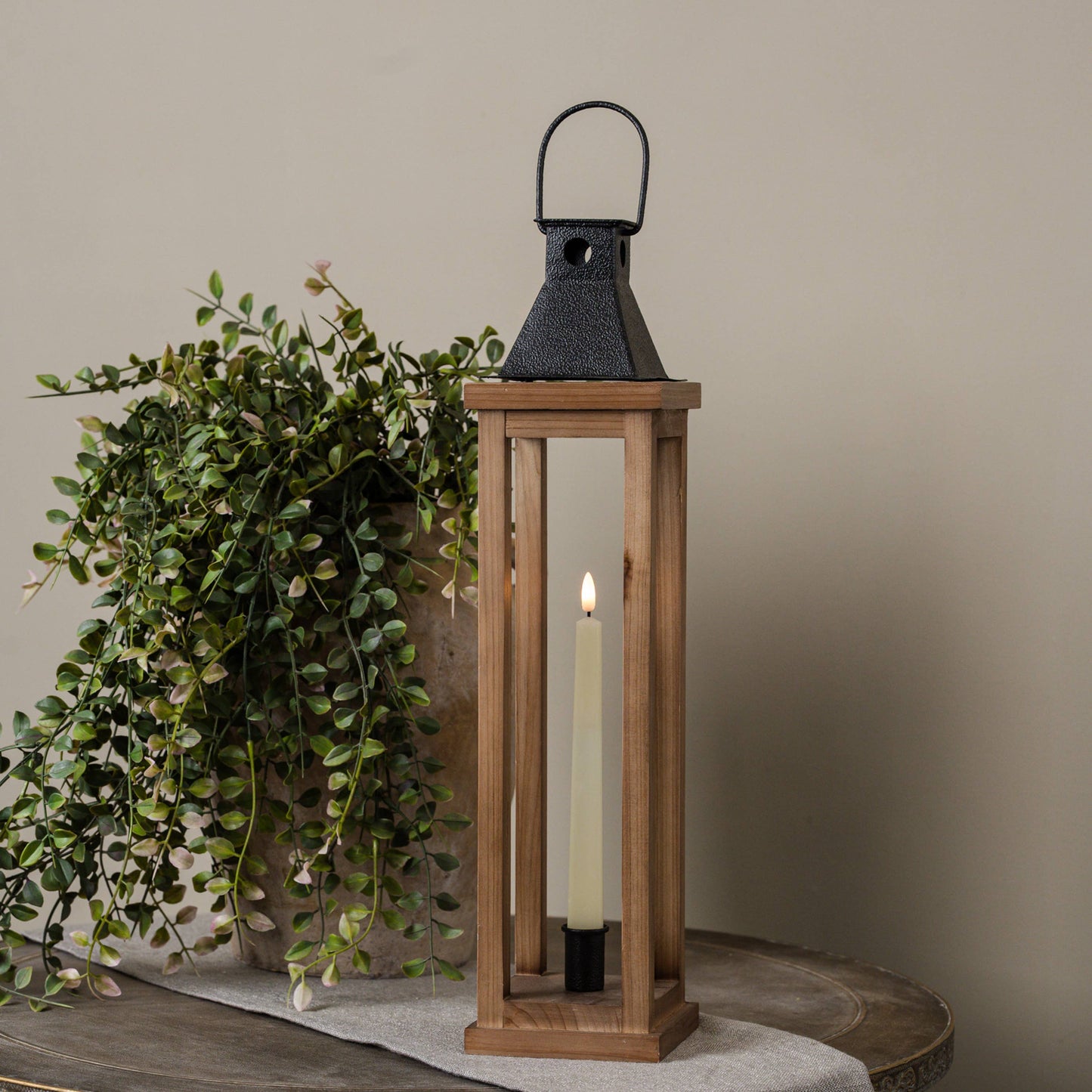 19.75" Landon Taper Candle Lantern