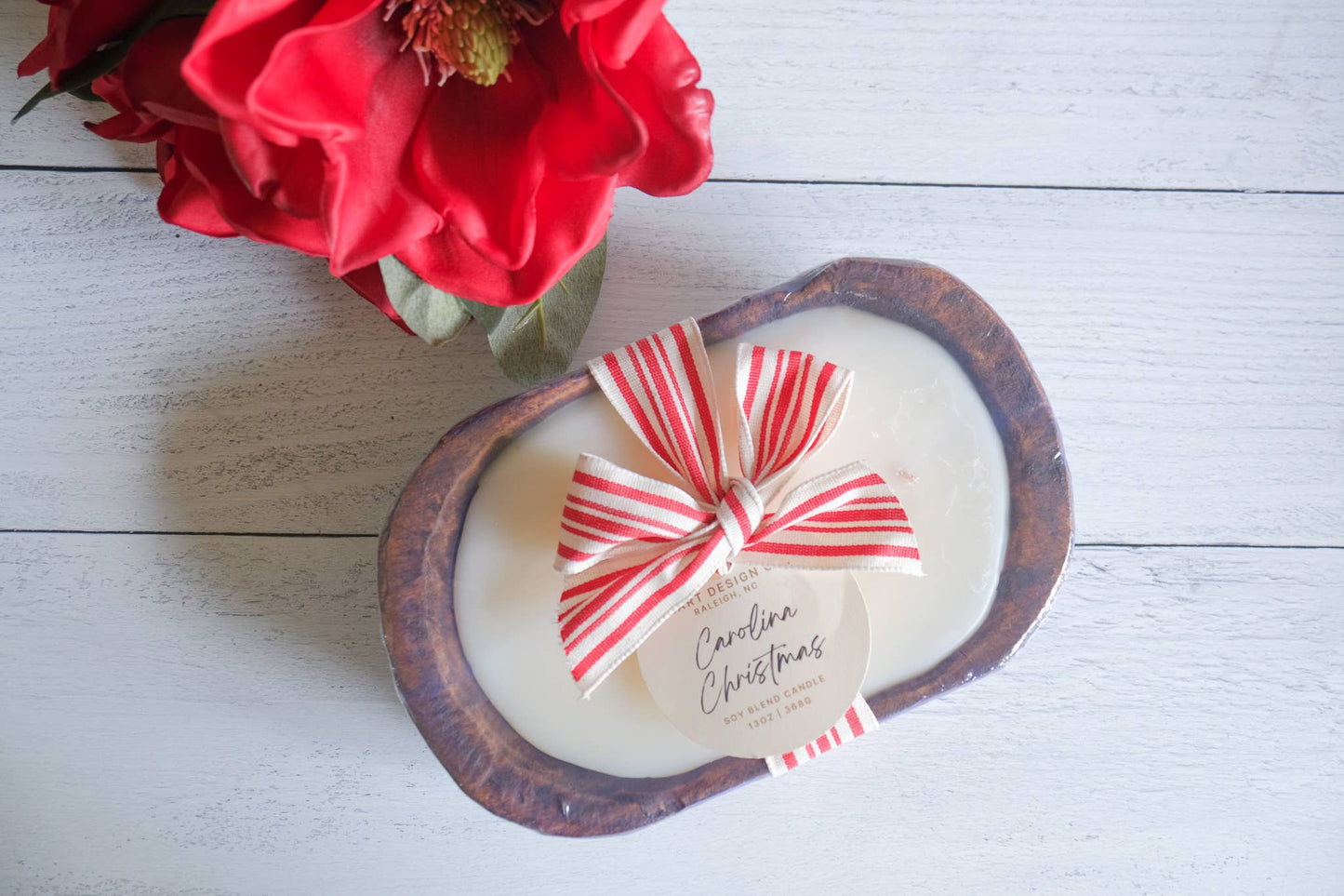 Carolina Christmas | Holiday Favorites Candles 3 wick dough bowl
