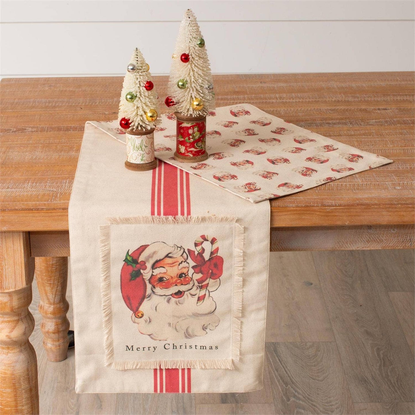 Vintage Santa Reversible Runner