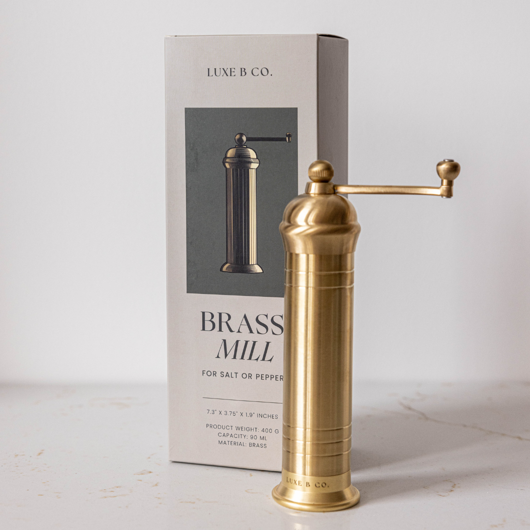 Brass Mill Grinders Luxe B Co.