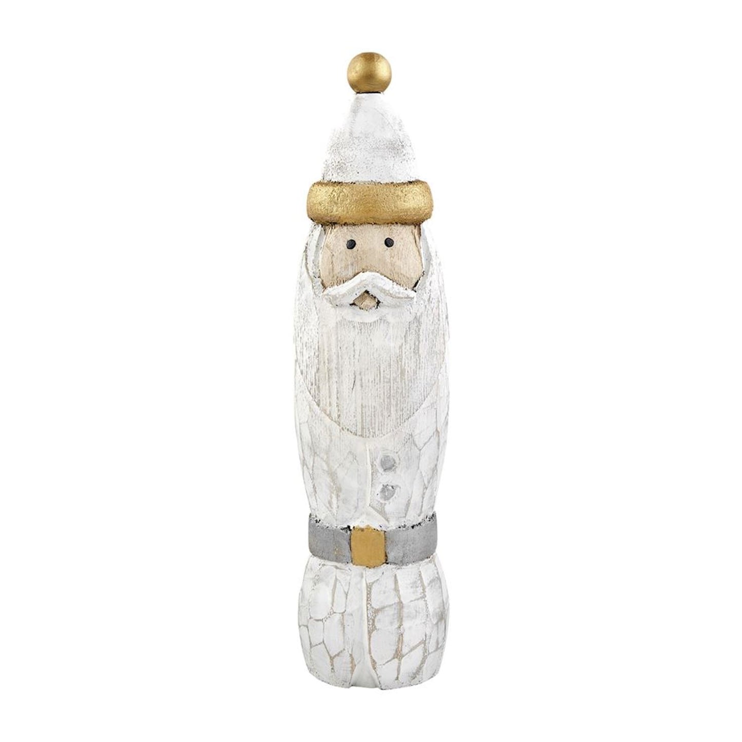 Large Gold Santa Sitter