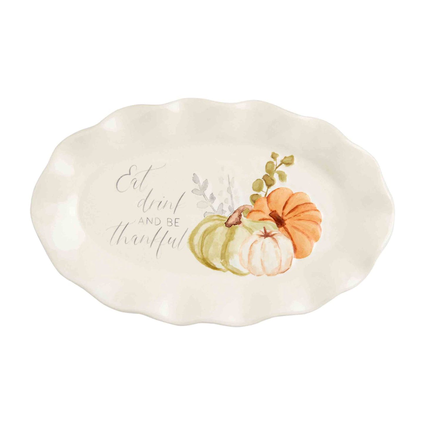 Eat Drink Gather Sentiment Plate