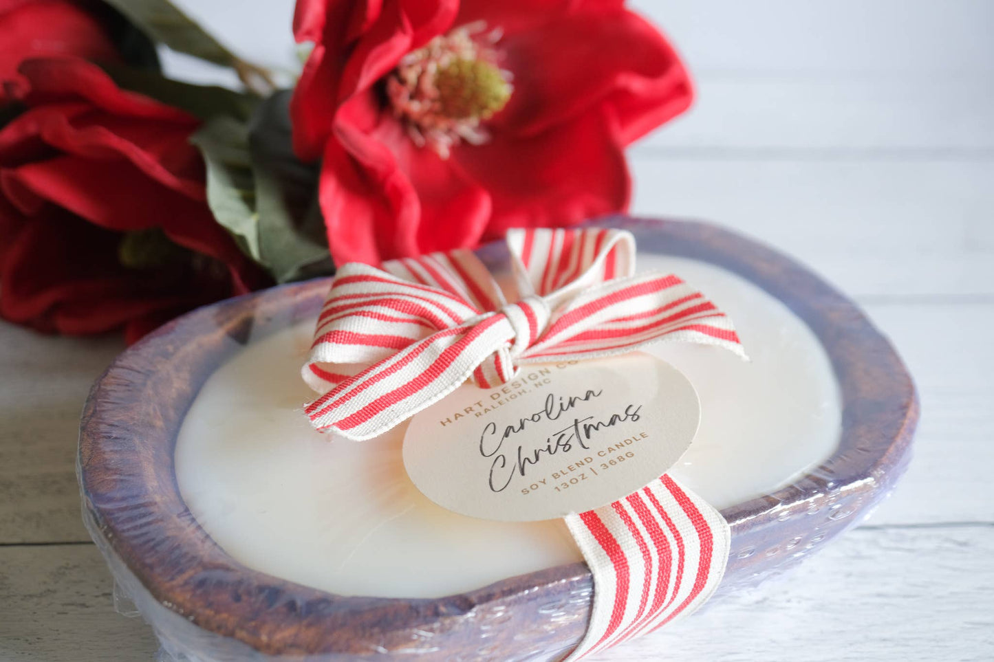 Carolina Christmas | Holiday Favorites Candles 3 wick dough bowl