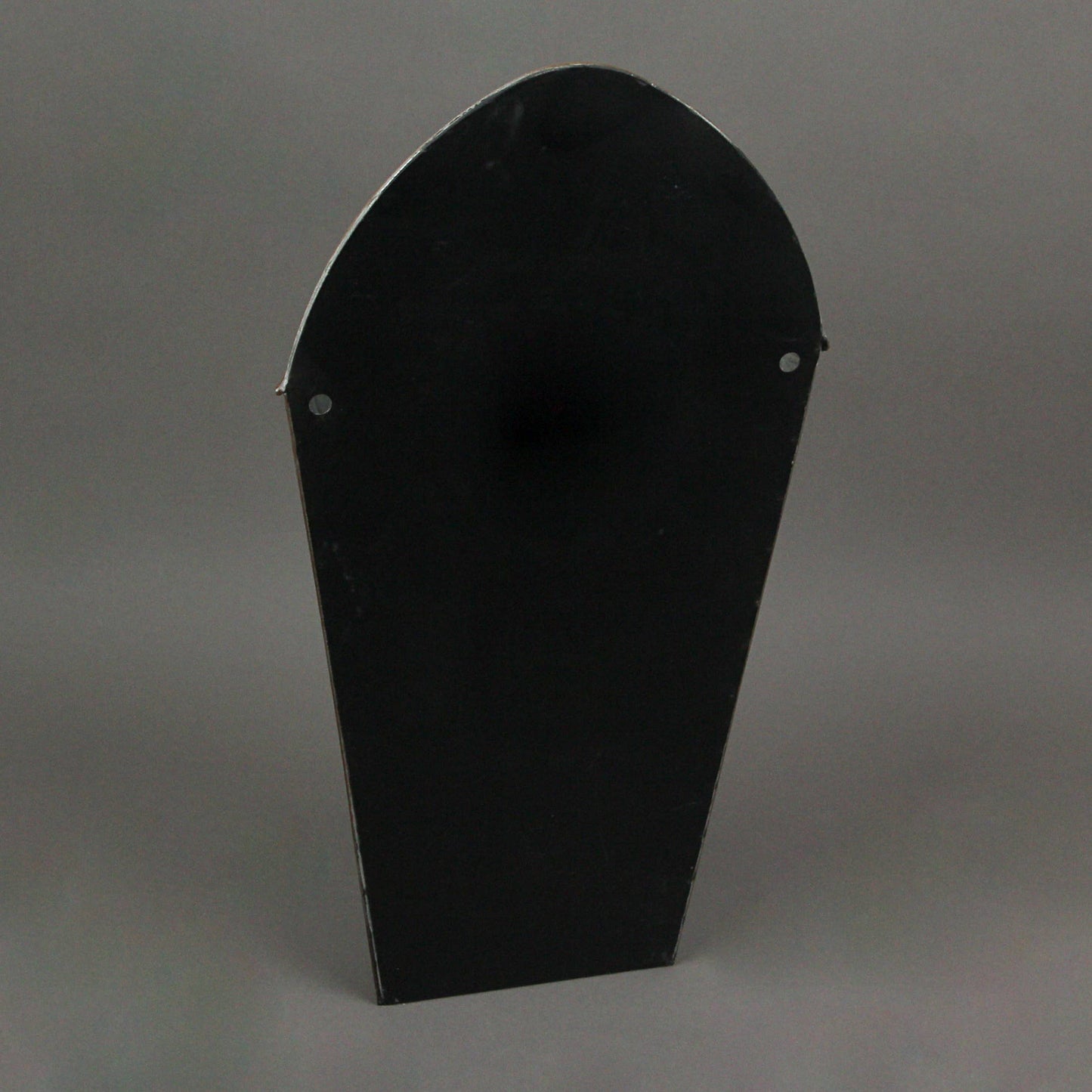 Gray Embossed Farmhouse Metal Wall Pockets - Set of 2