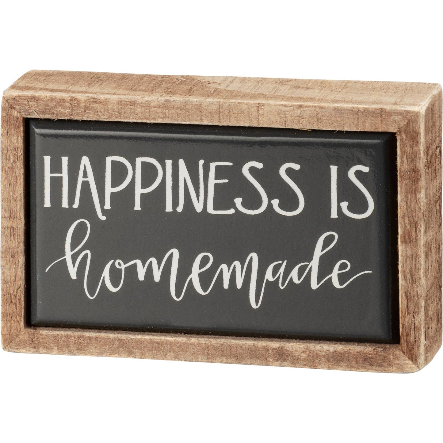 Happiness Is Homemade Box Sign Mini