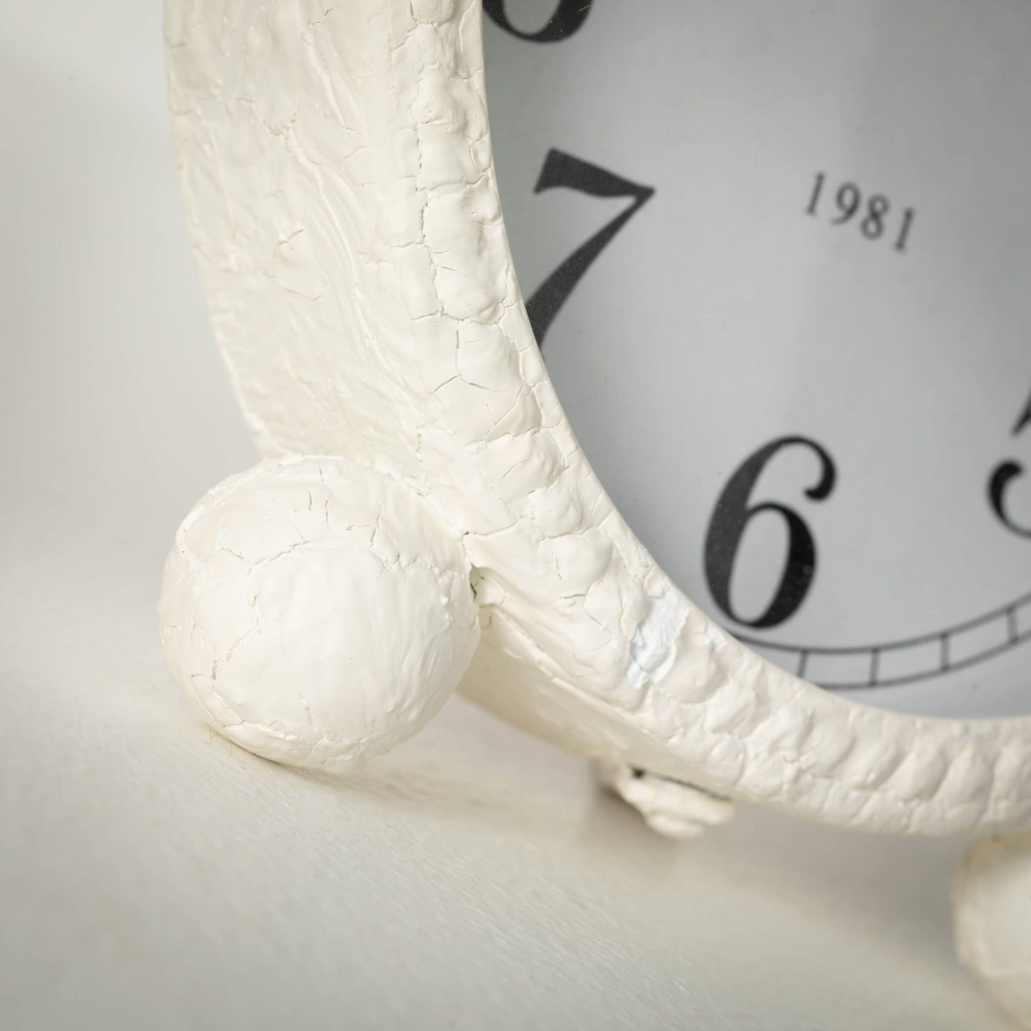 White Desk Clock
