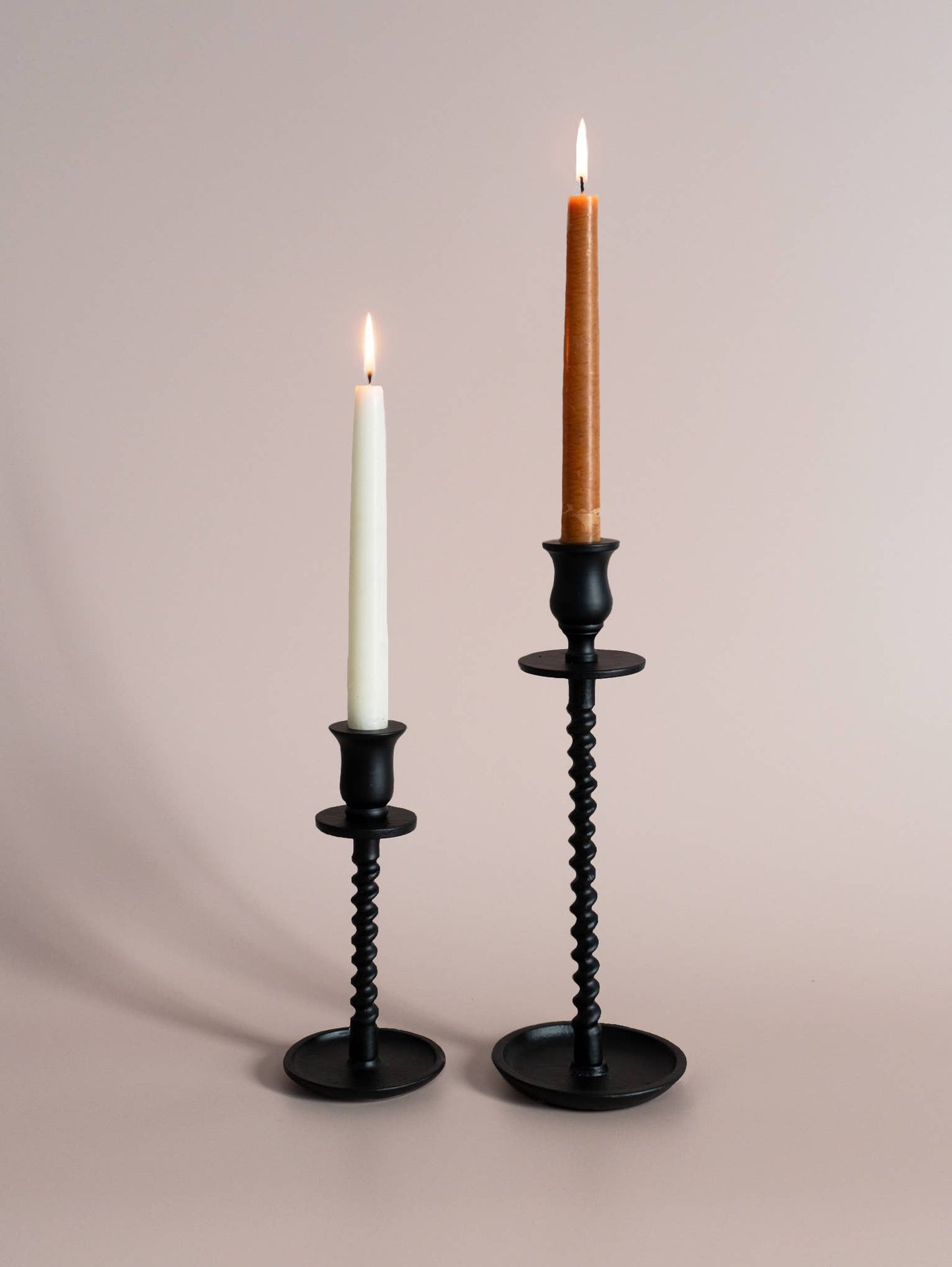 Corkscrew Taper Holder Black Small