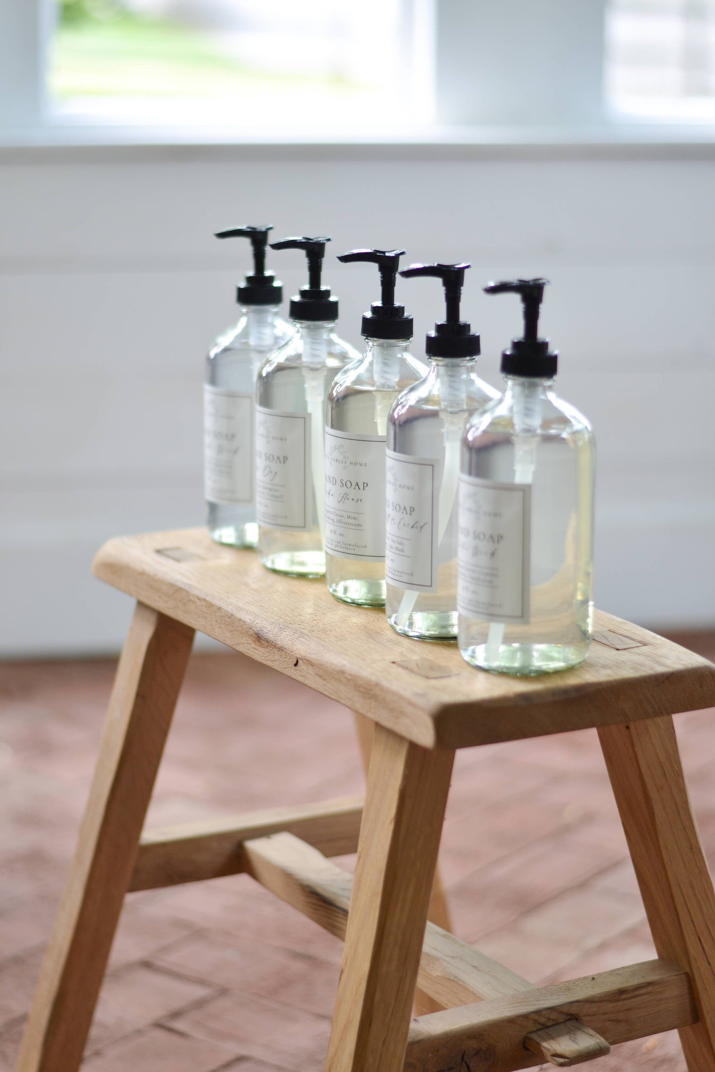 Lavender Woods Hand Soap In Glass Jar | Made In USA