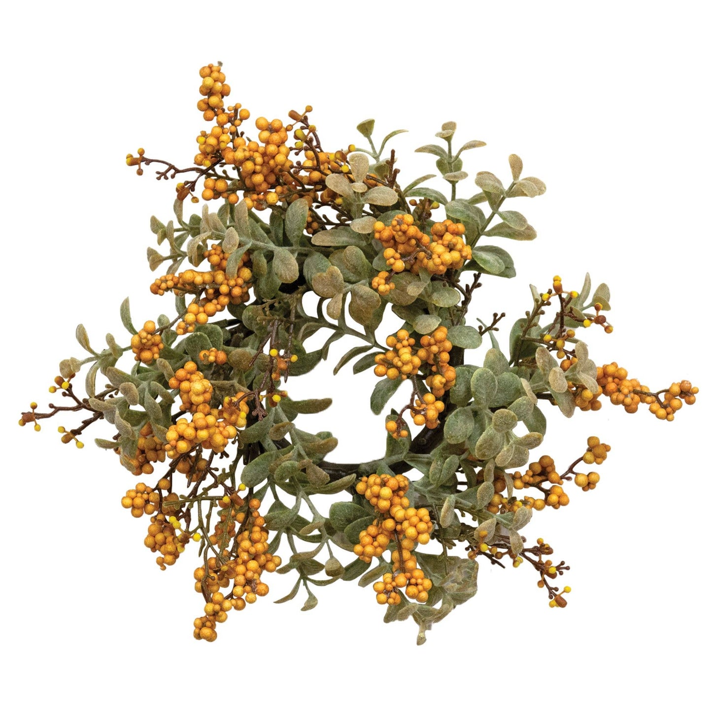 Pebble Creek Candle Ring, 3", Mustard