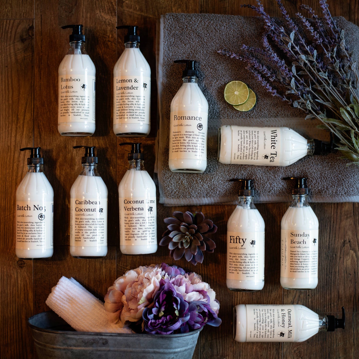 16oz Goat Milk Lotion: Grace