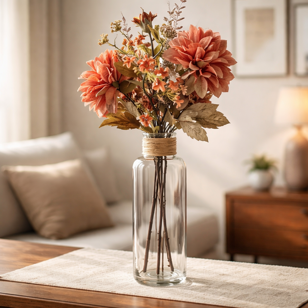 Orange Mum Spray