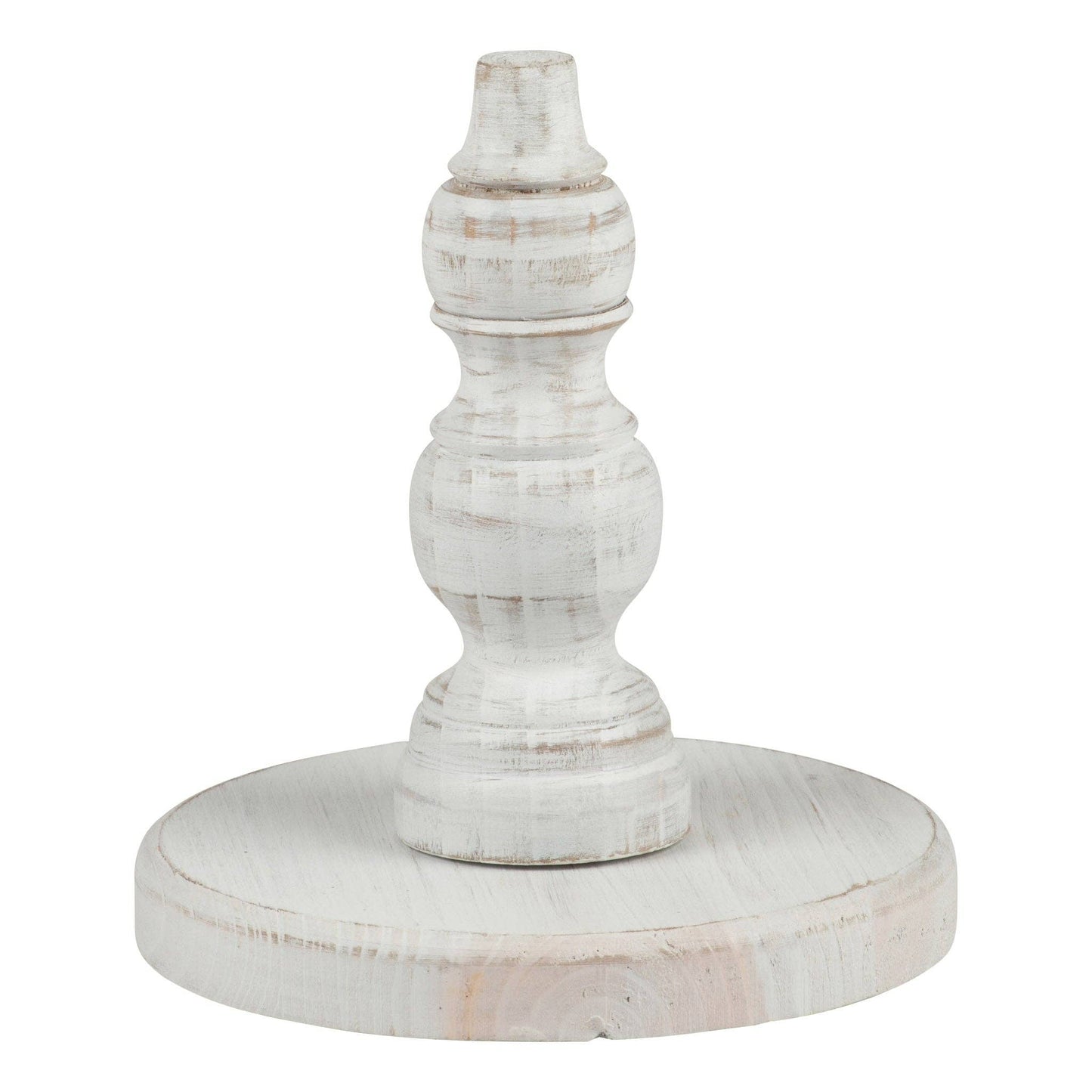 White Wood Base for Toppers