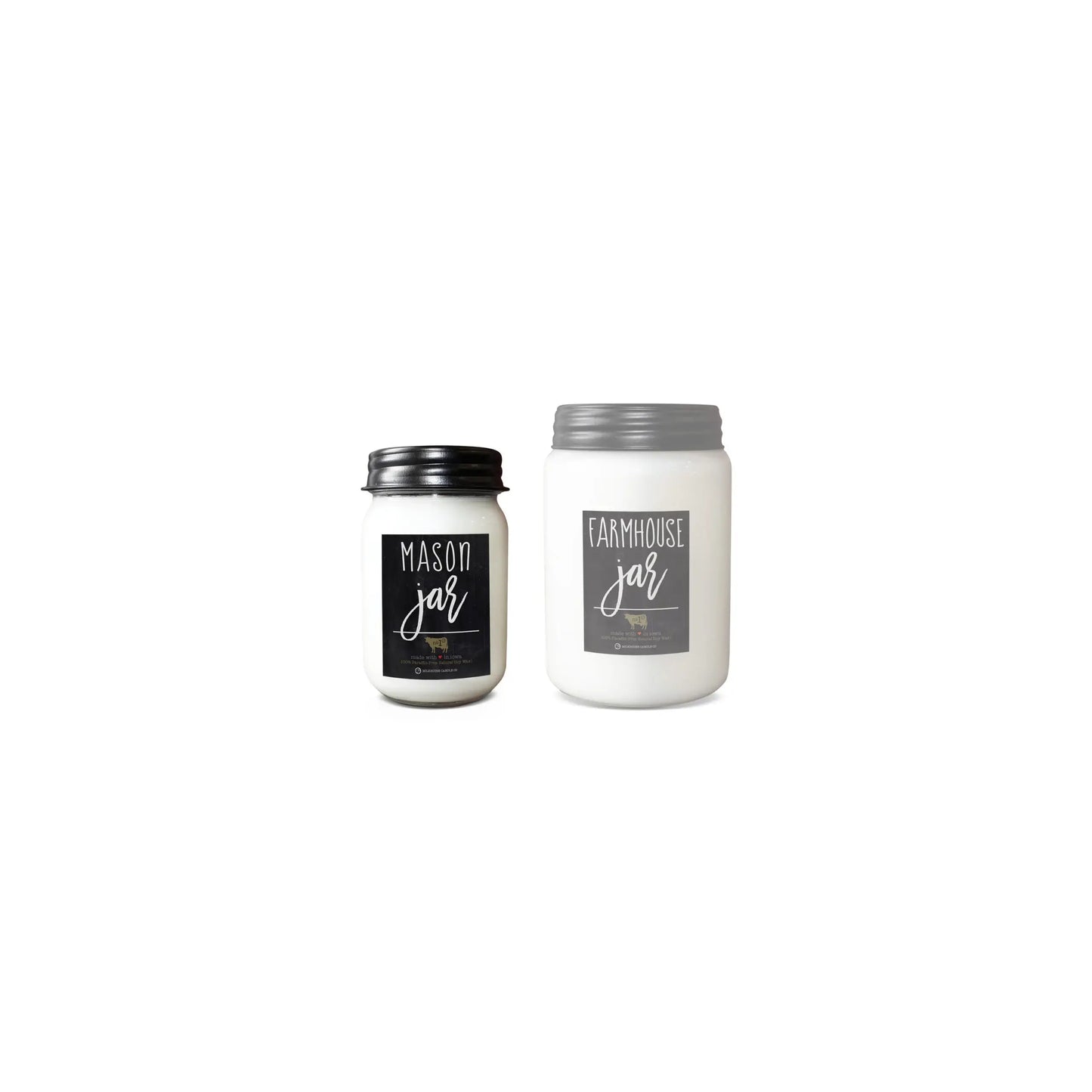 13 oz Mason Jar Soy Candle: Sunday Morning, by Milkhouse