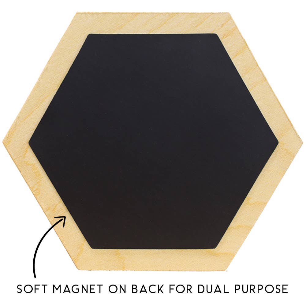 Blessed Teacher Green - Honeycomb Coasters