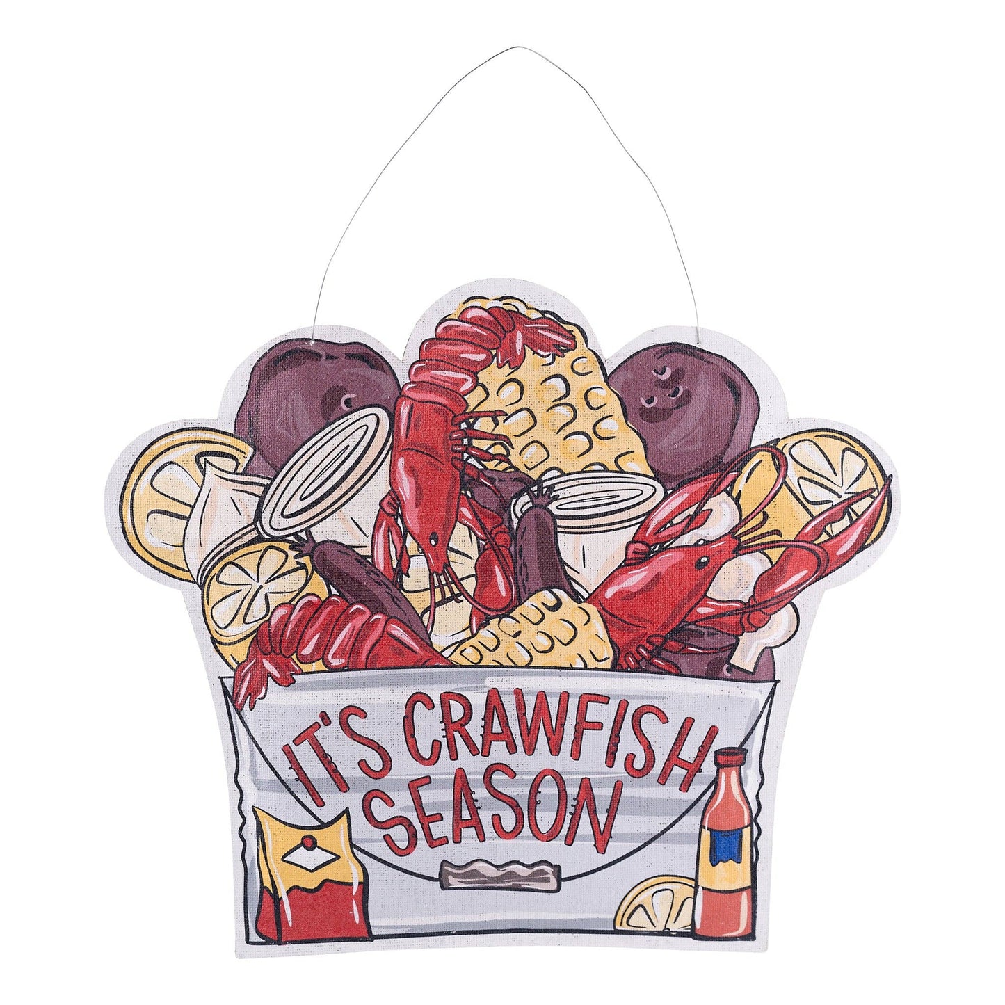 Mardi Gras Crown / Crawfish Bucket Burlee
