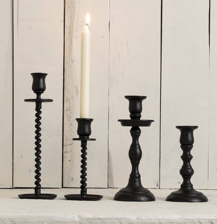 Corkscrew Taper Holder Black Large