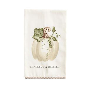 Grateful Gingham Hem Towel