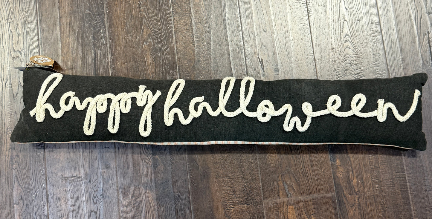 Happy Halloween Glow Skinny Pillow