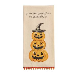 Pumpkins Hallow Printed Towel