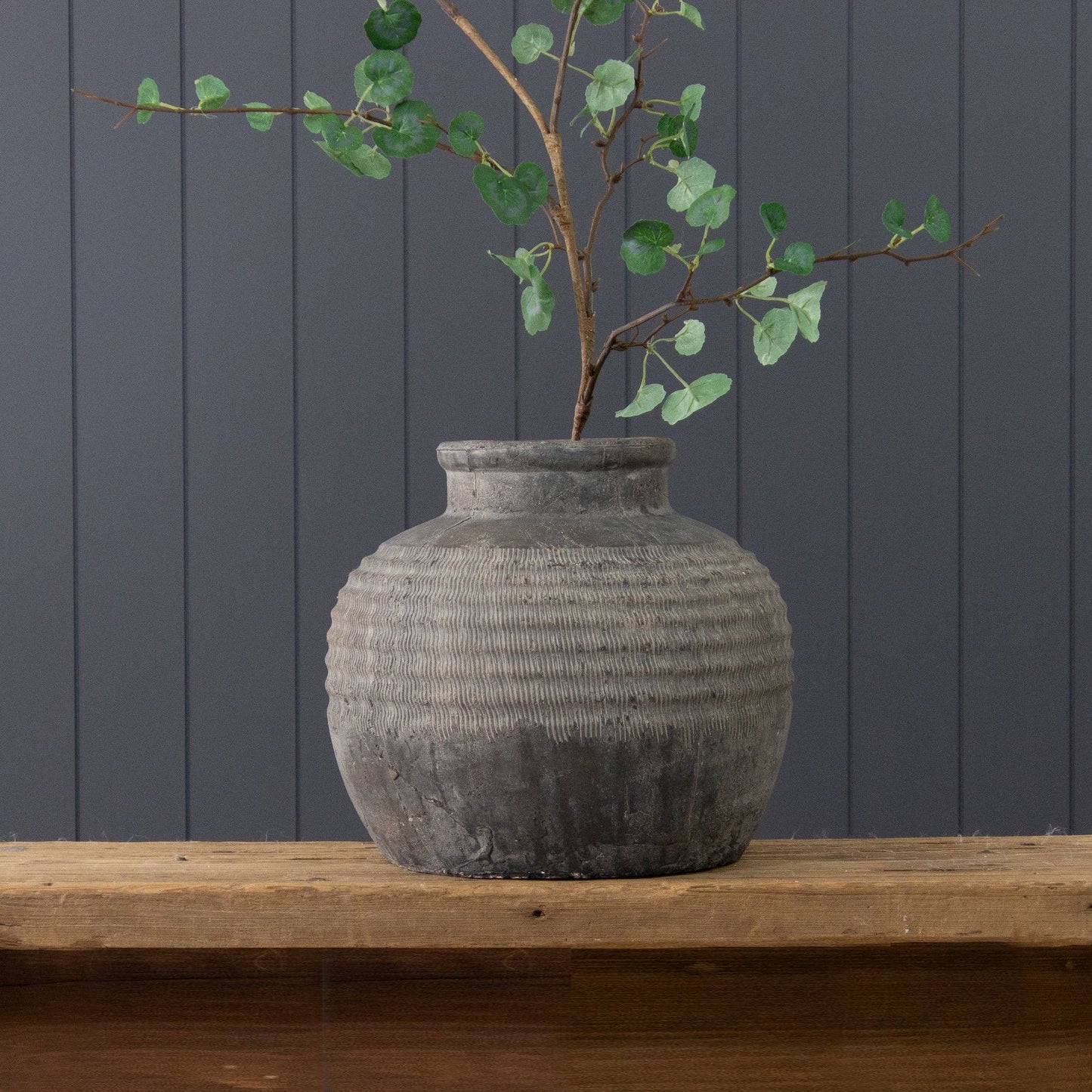 Round Terracotta Vase (PC)