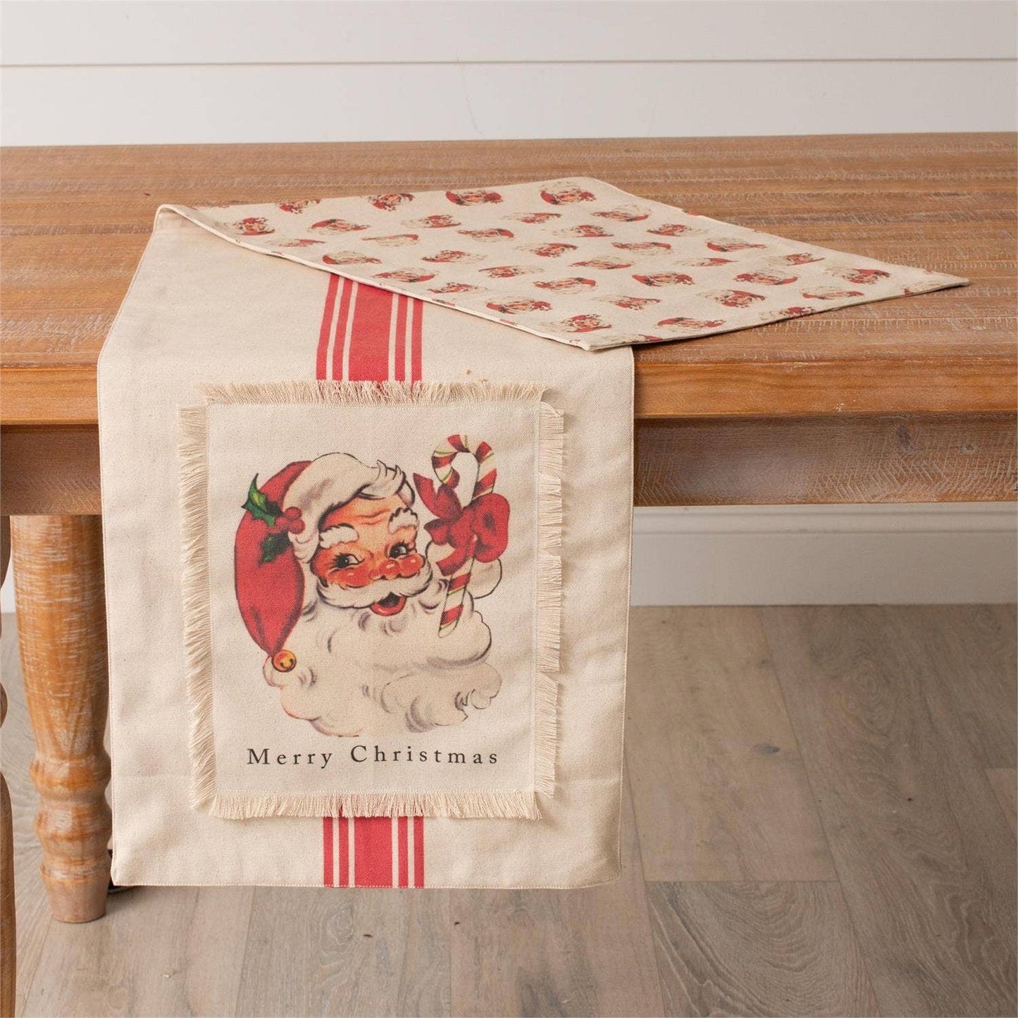 Vintage Santa Reversible Runner