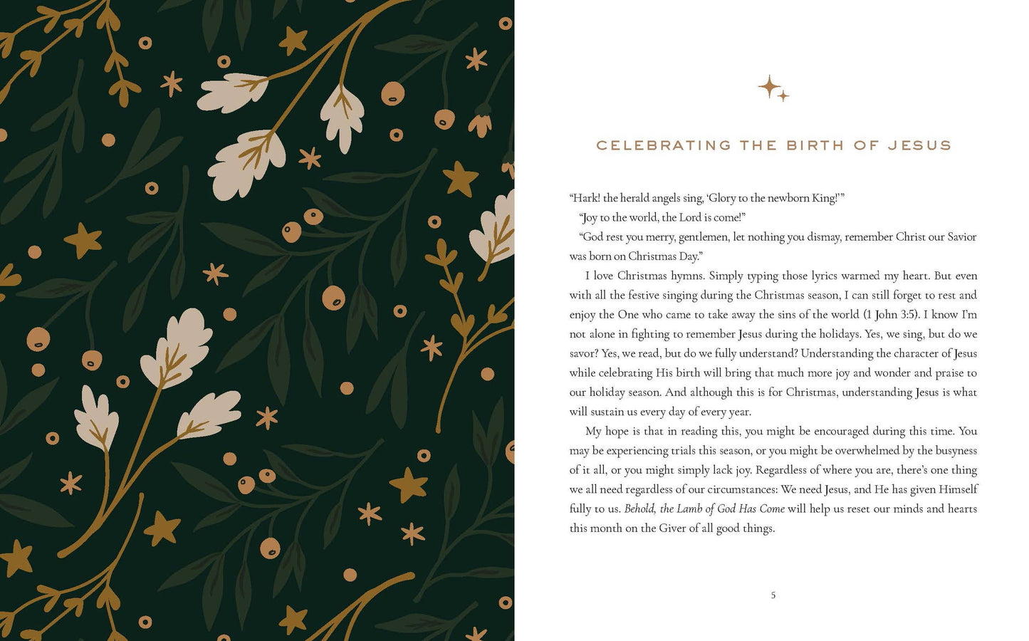 Behold, the Lamb of God Has Come: Hardcover / English