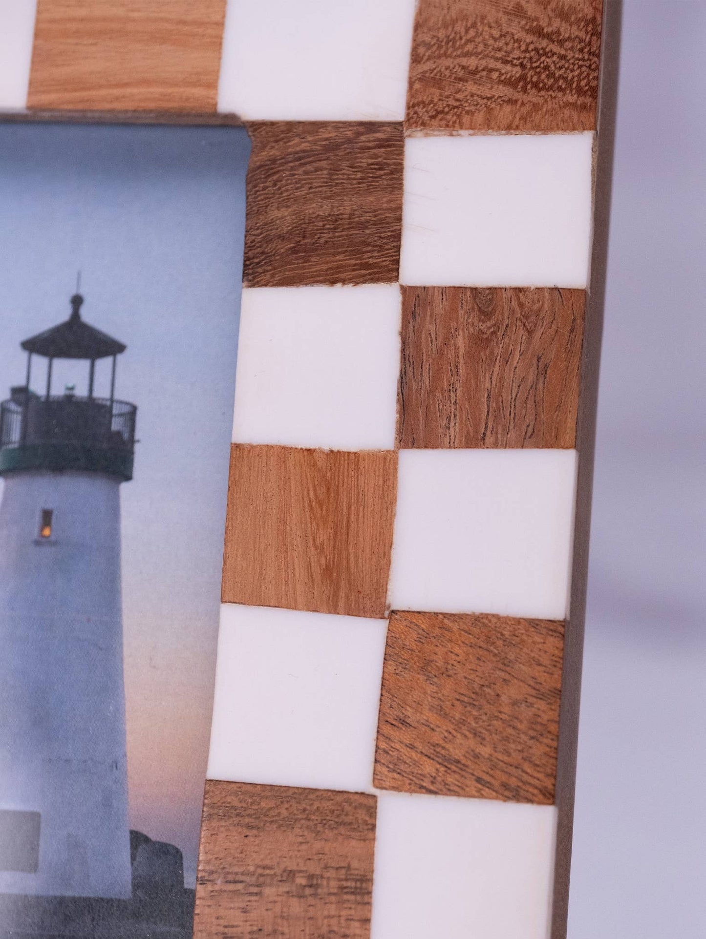 Checkered Photo Frame 5x5