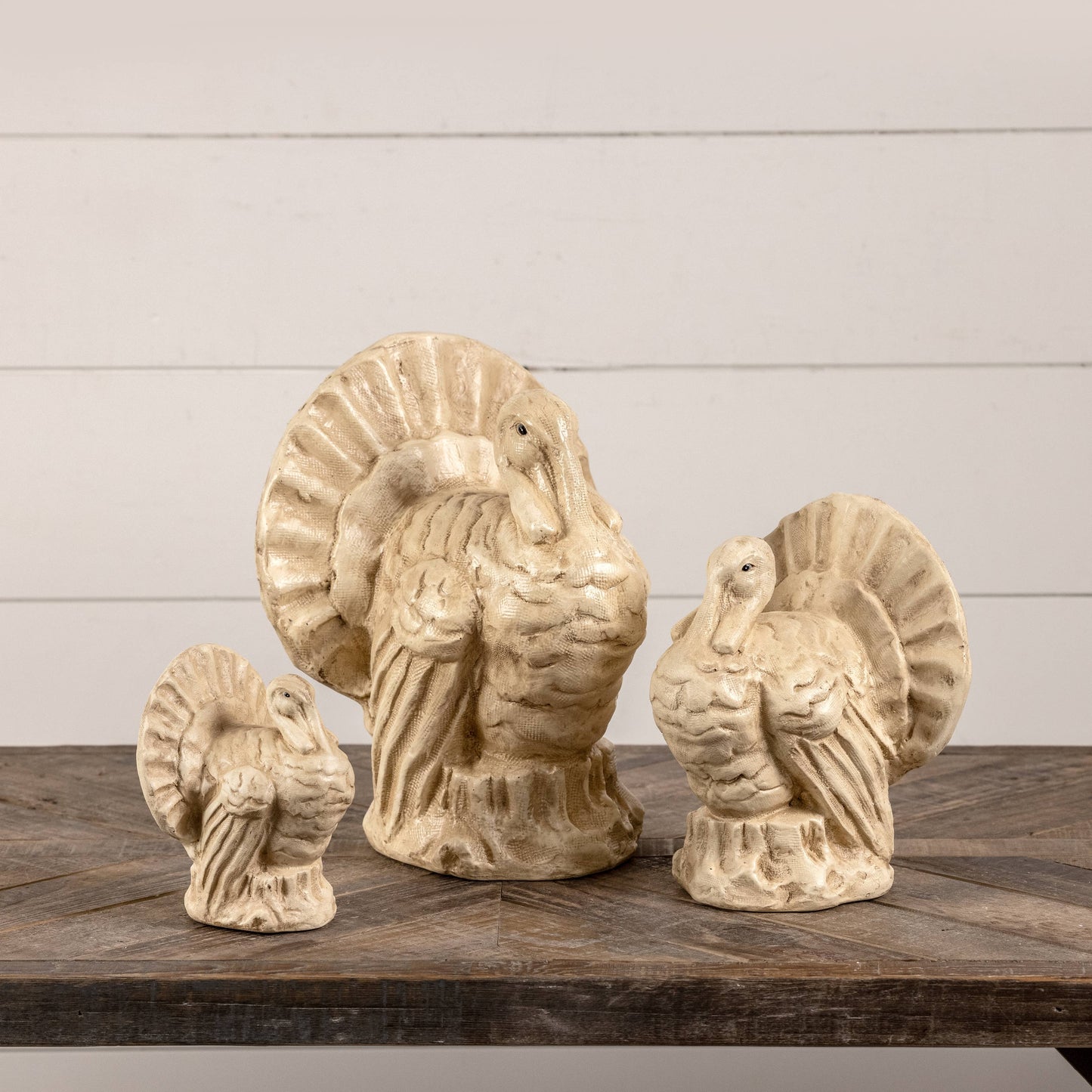 6" Antique White Turkey