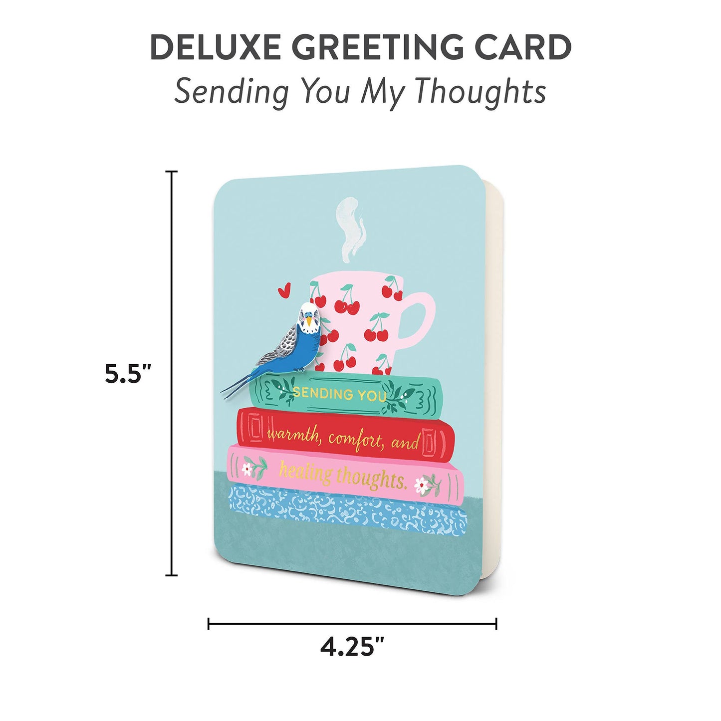 Sending You My Thoughts Deluxe Greeting Cards