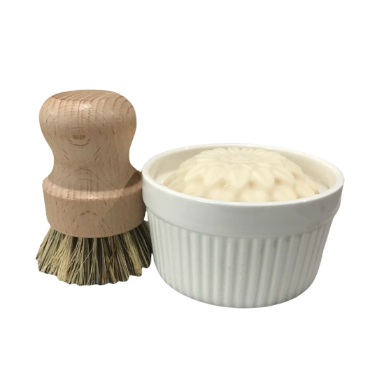 Natural Solid Dish Soap Bar Set | Plastic and Toxic Free: Lavender Lemon
