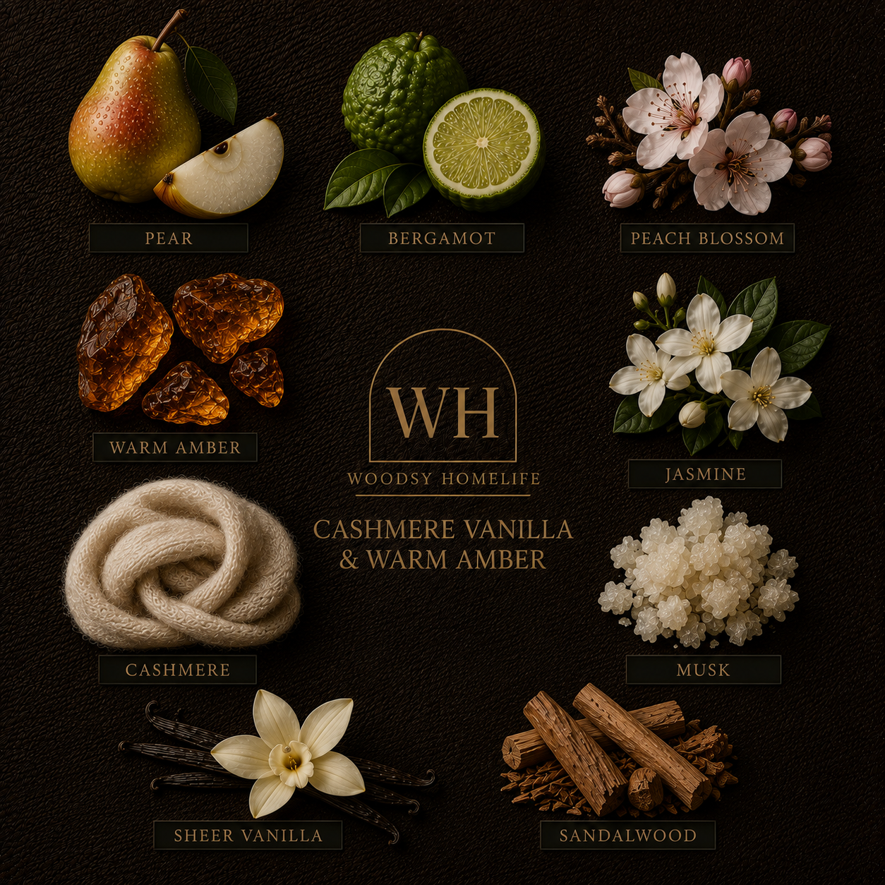 Cashmere Vanilla & Warm Amber - Room & Linen Spray
