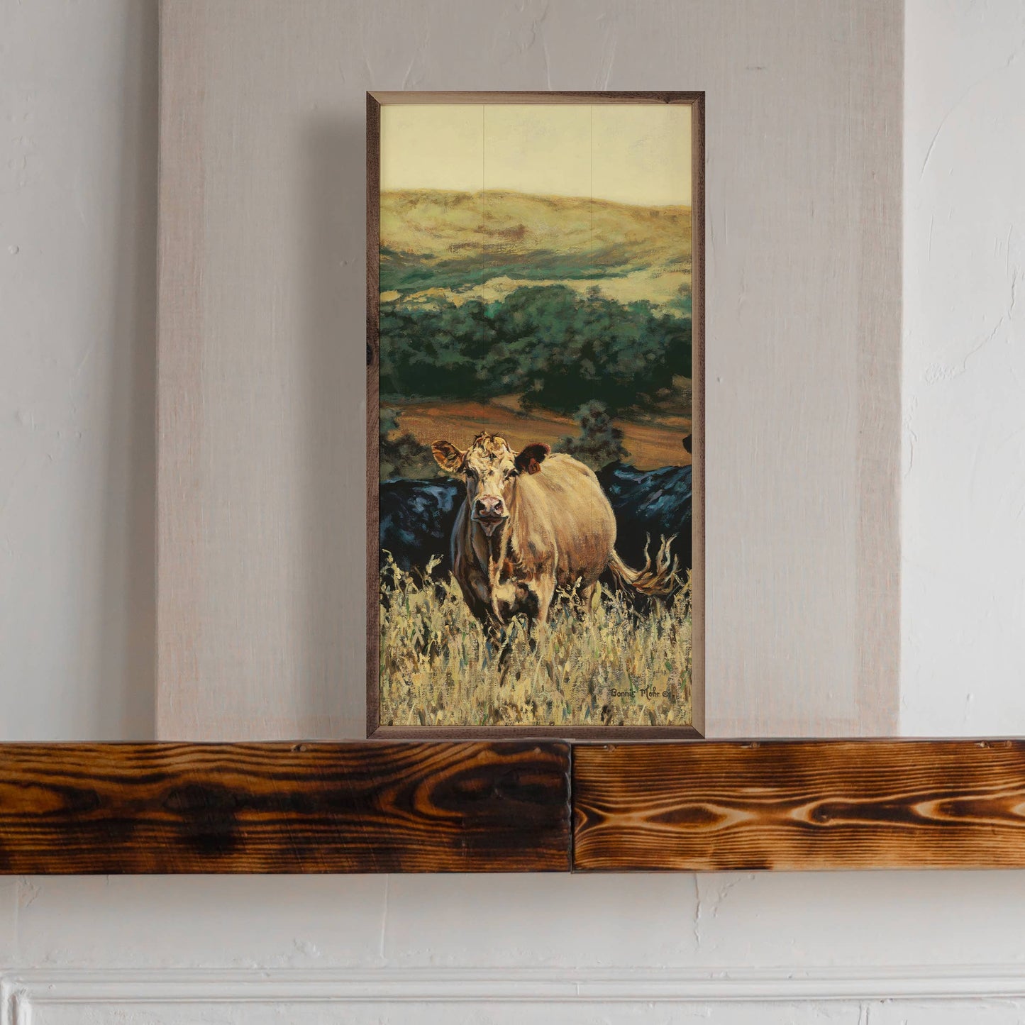 Golden Girl by Bonnie Mohr: 18 x 36 x 1.5