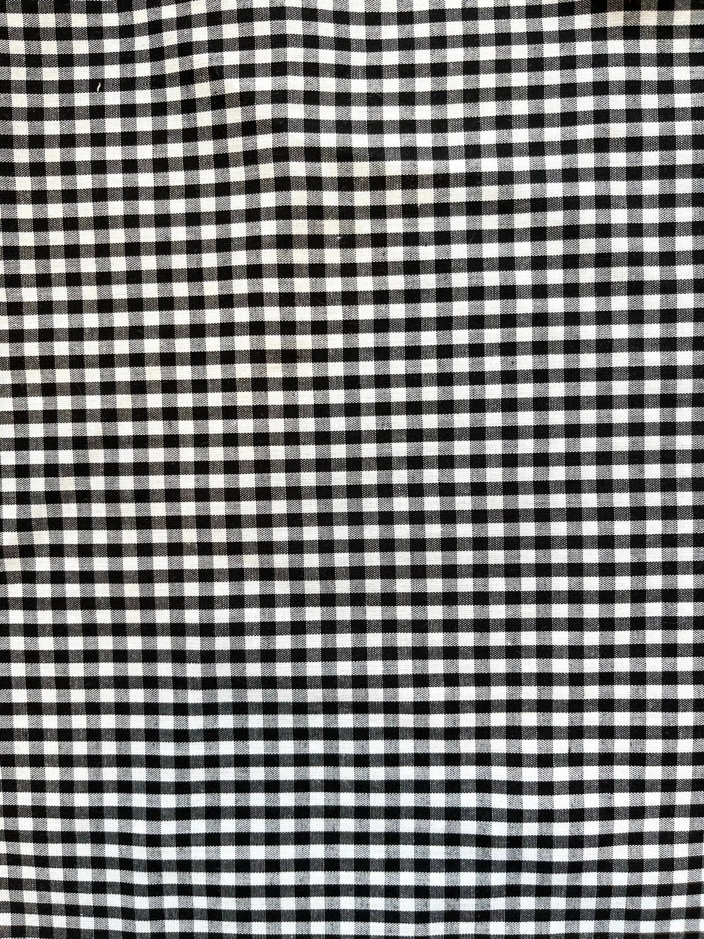Rustic Fabric Regular Carrot: Orange Gingham
