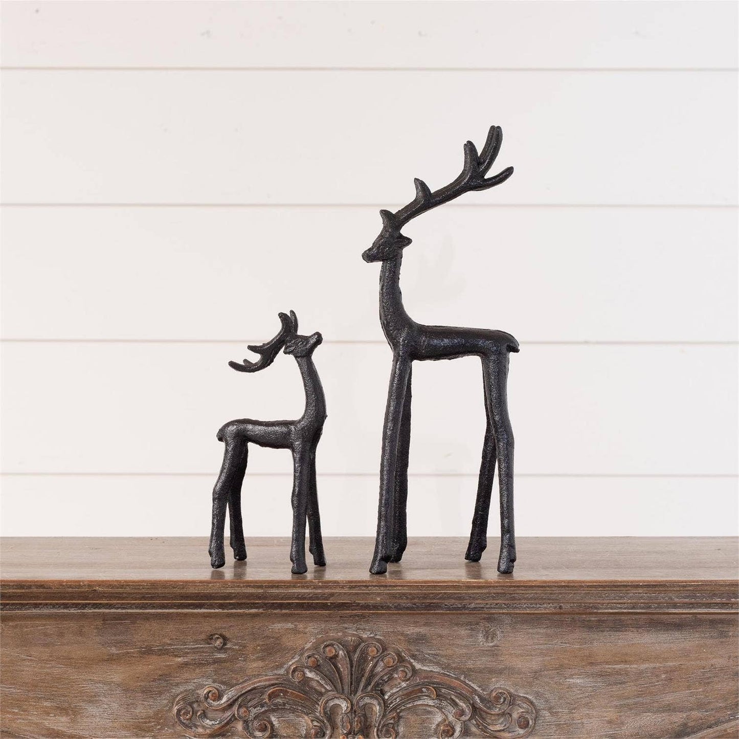 Wrought Iron Reindeer (Set of 2)