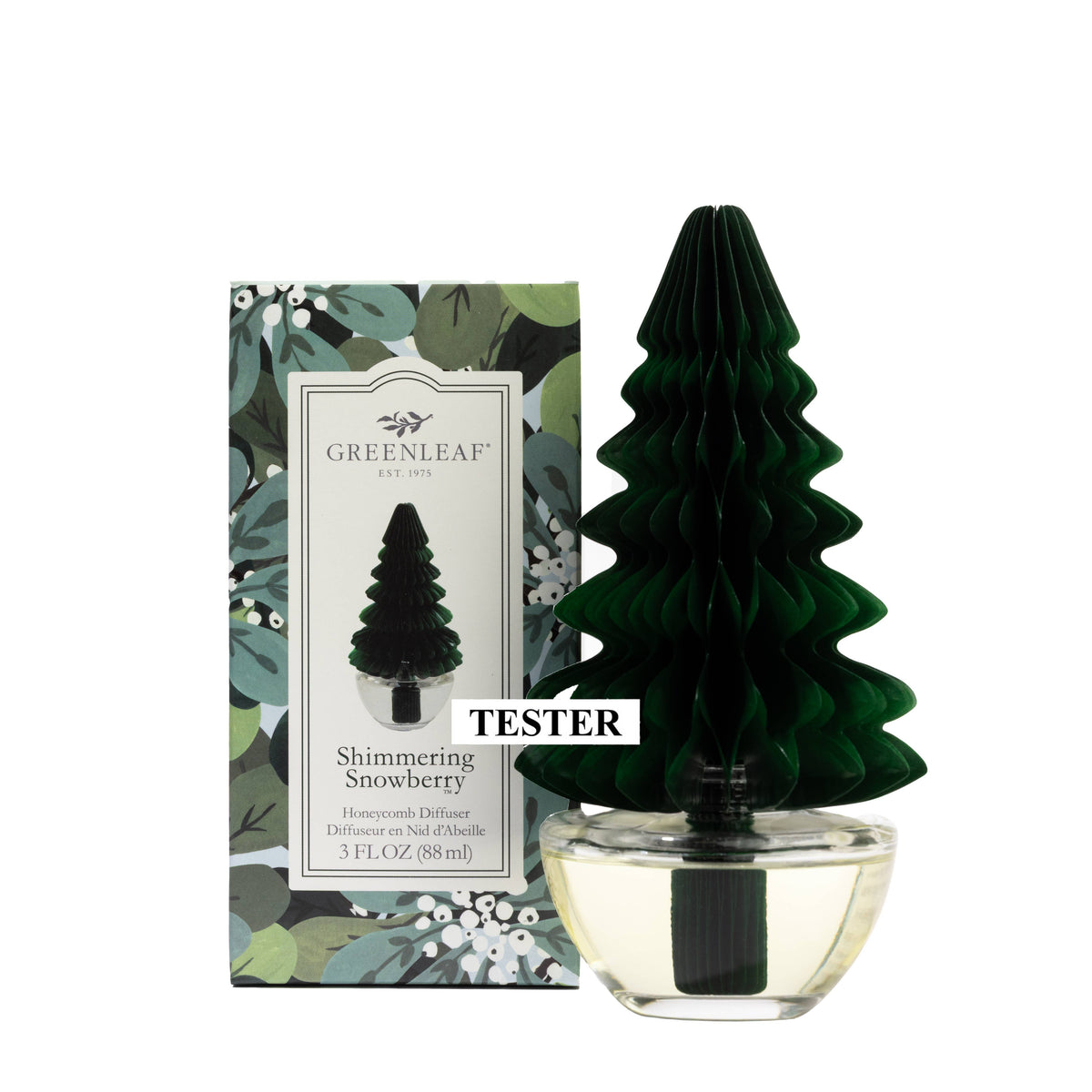 Silver Spruce Tree Honeycomb Diffuser Tester | Holiday