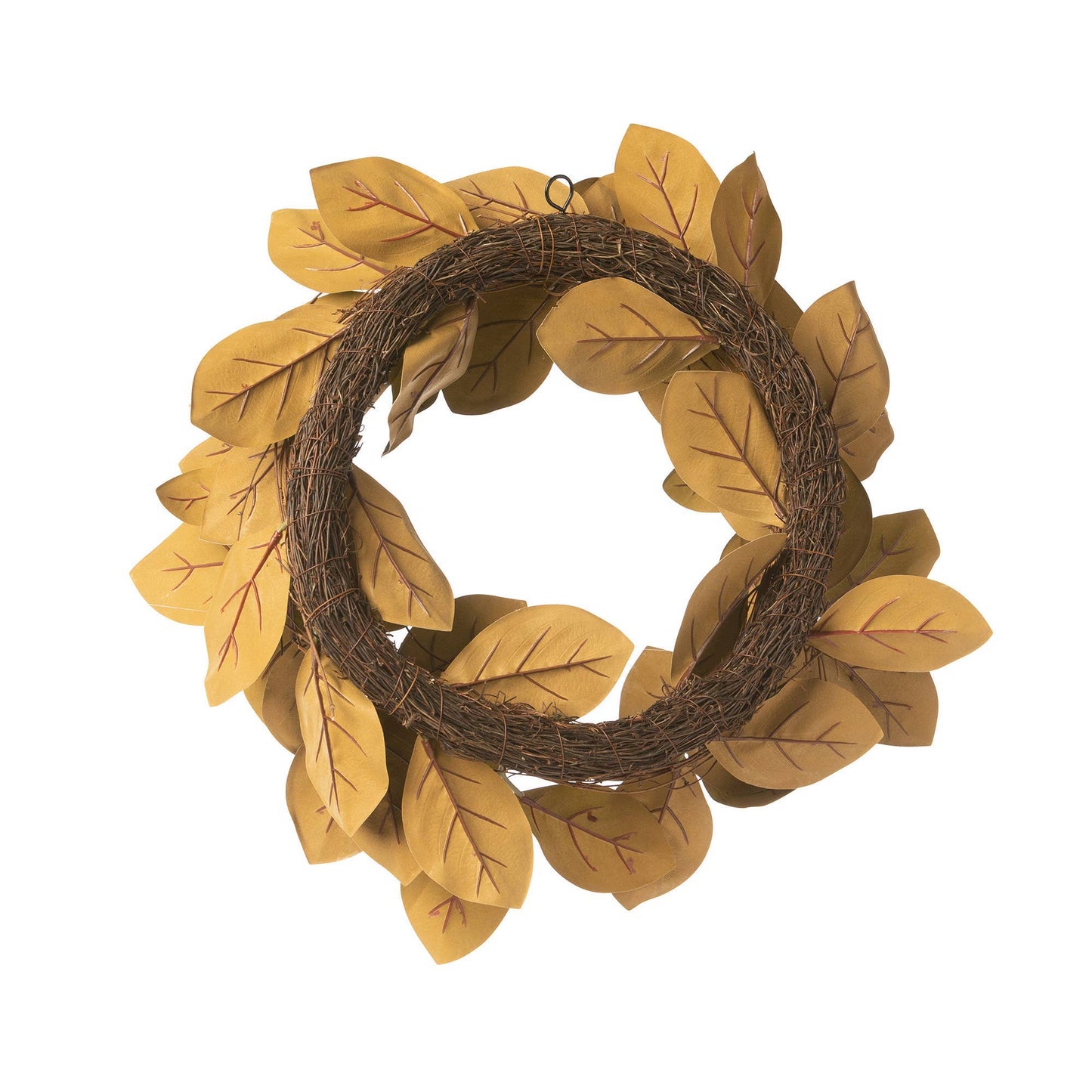 Magnolia Leaf and Twig Wreath