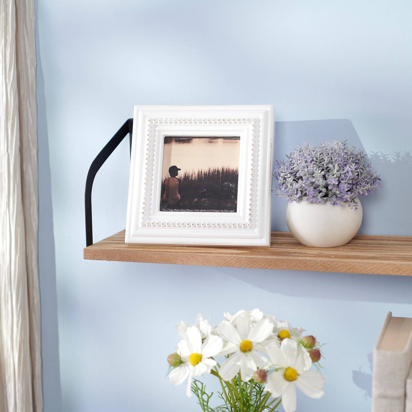 Square Beaded Photo Frame