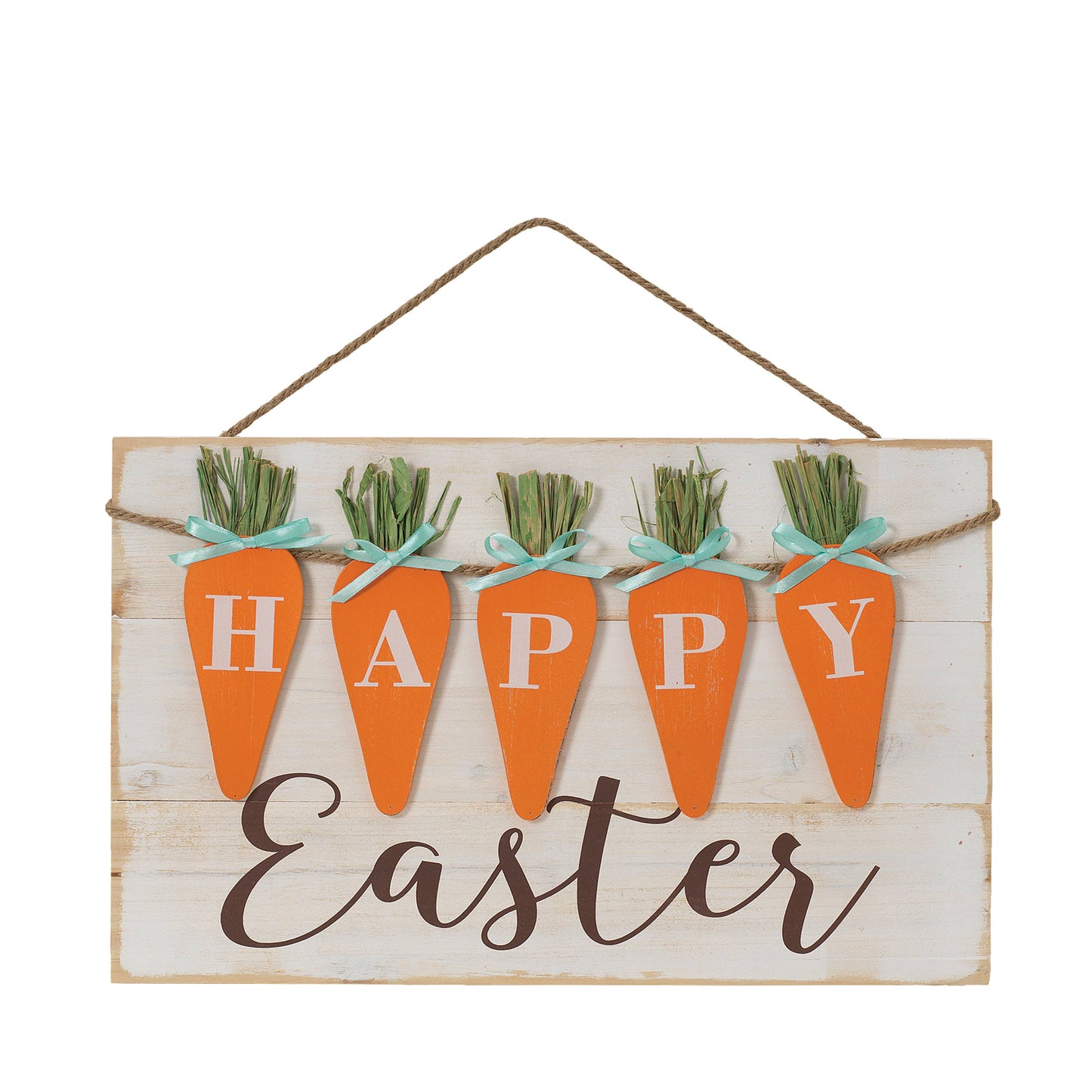 Gerson Company 18.4"L Wooden "Happy Easter" C