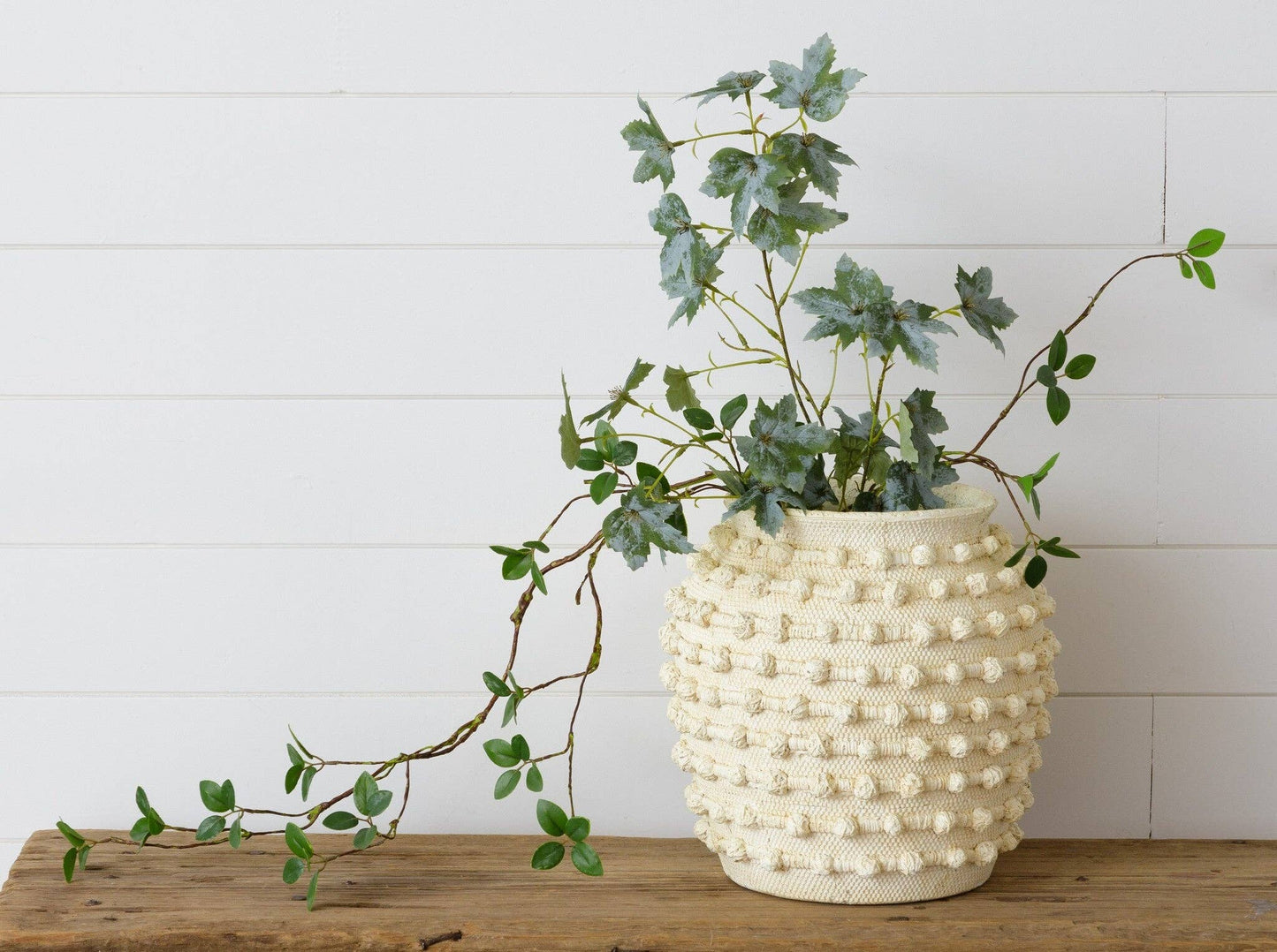 Textured Knot Cement Vase (PC)