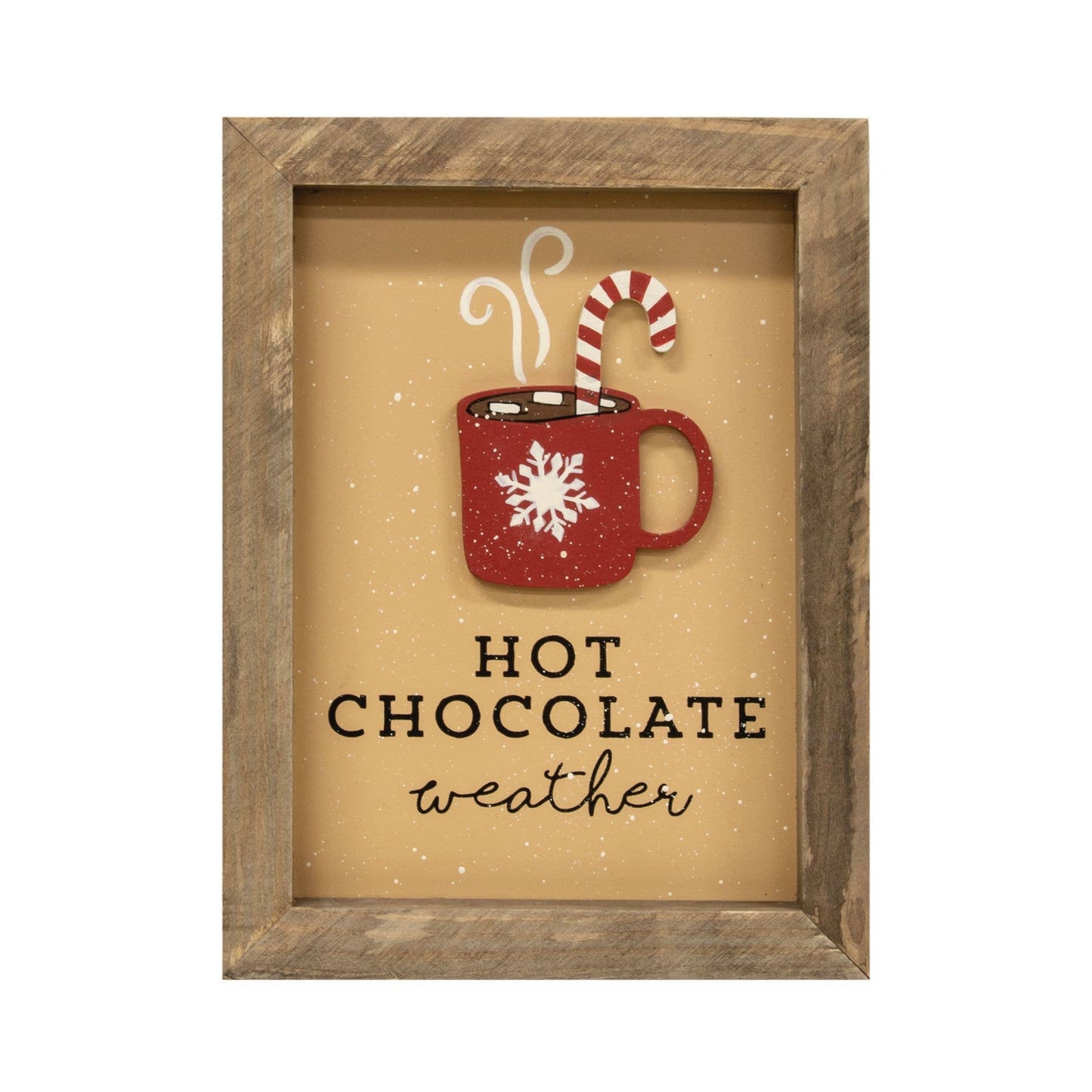 Hot Chocolate Framed Sign