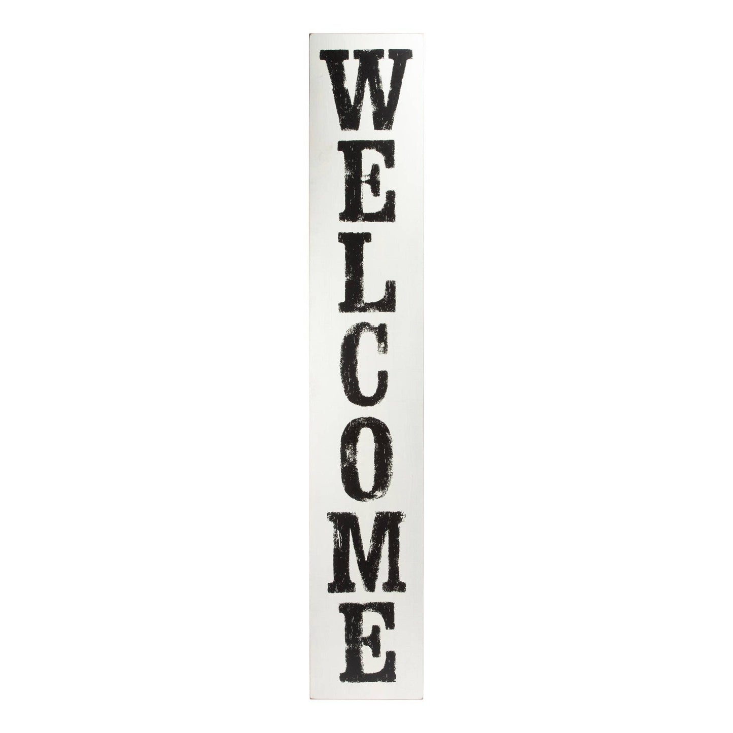 Whitewashed Welcome Board: 9.25 x 54 / 33120501 / 1
