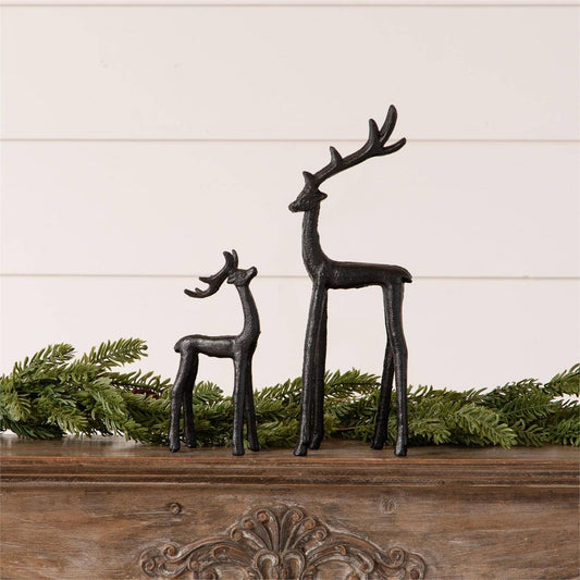 Wrought Iron Reindeer (Set of 2)