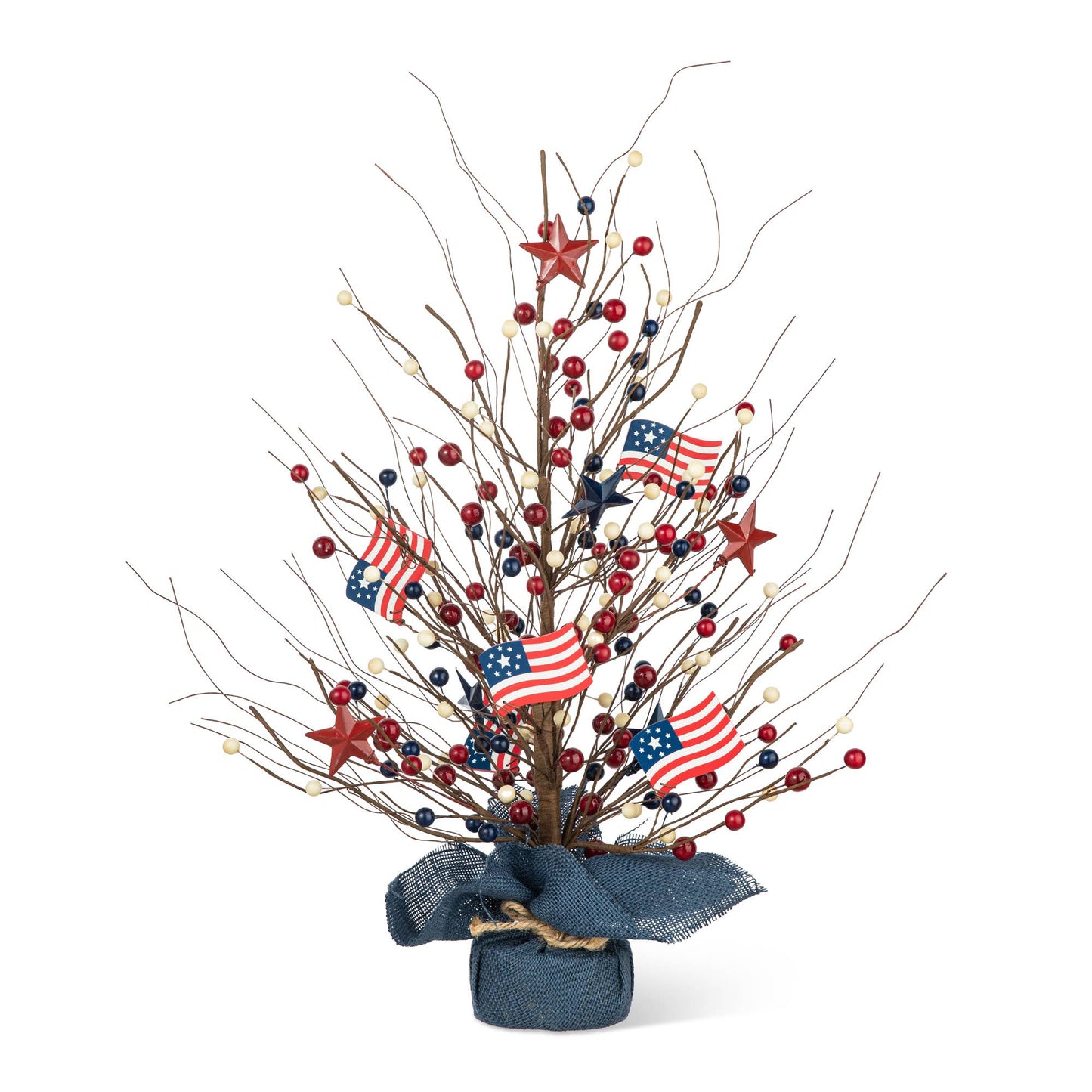 20 in H Patriotic Table Tree