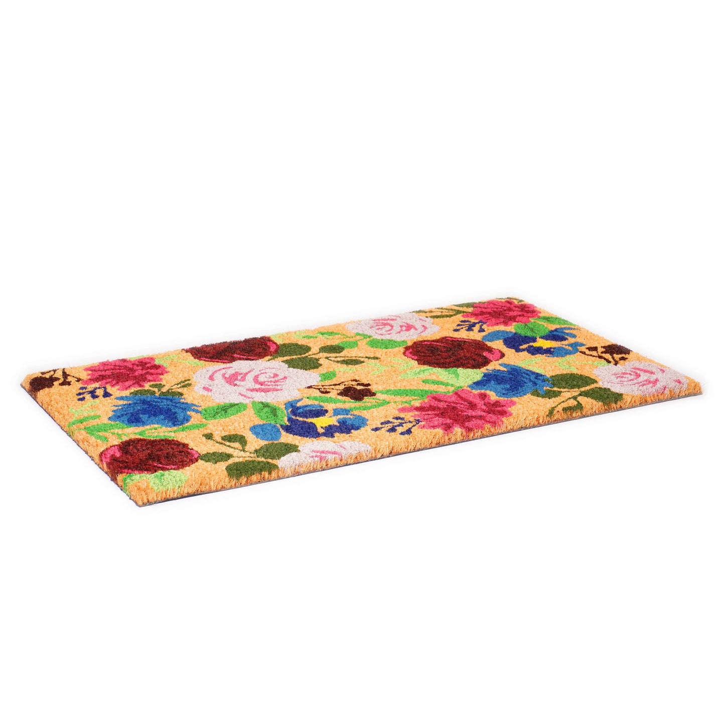 Spring Boho Flowers Doormat: 17" x 29"
